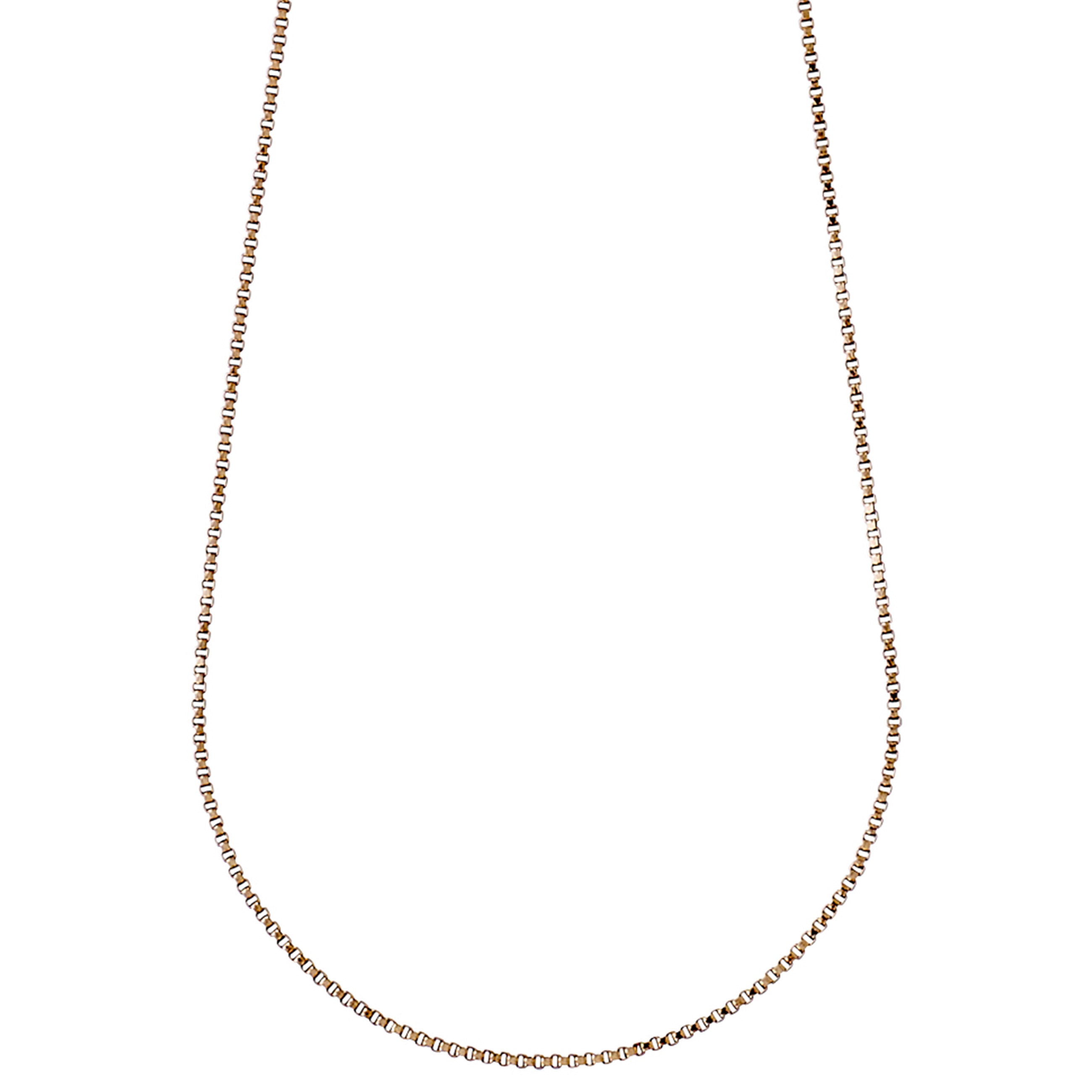 NANCY necklace 45 cm rosegold-plated, a simple Venezia chain, perfect for layering or adding a pendant, embodying Pilgrim's timeless and trendy Danish design.