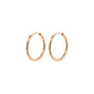 SANNE mini hoop earrings rosegold-plated