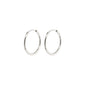 SANNE mini hoop earrings silver-plated