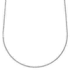 NANCY necklace 80 cm silver-plated