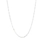 DEVA recycled necklace silver-plated