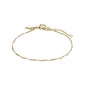 PERI recycled twirl bracelet gold-plated
