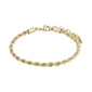 PAM recycled robe chain bracelet gold-plated