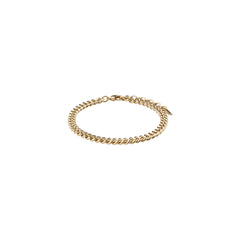 FUCHSIA curb chain bracelet gold-plated