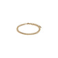 Gold-plated FUCHSIA curb chain bracelet, semi-chunky, stylishly blends edgy with classic looks, perfect for adding a powerful touch to any outfit.