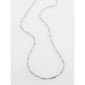 PERI recycled twirl necklace silver-plated