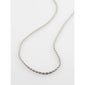 PAM recycled robe chain necklace silver-plated