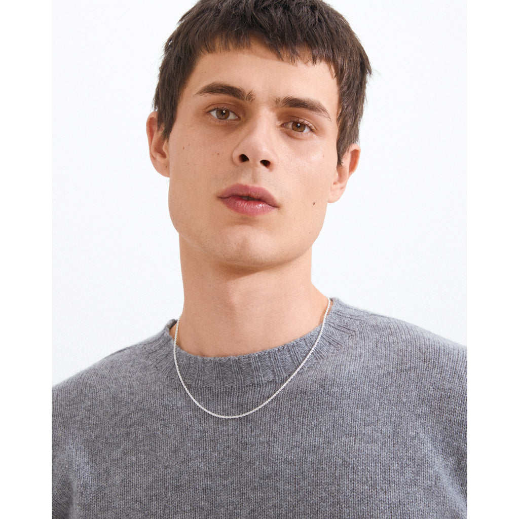 PAM robe chain necklace silver-plated