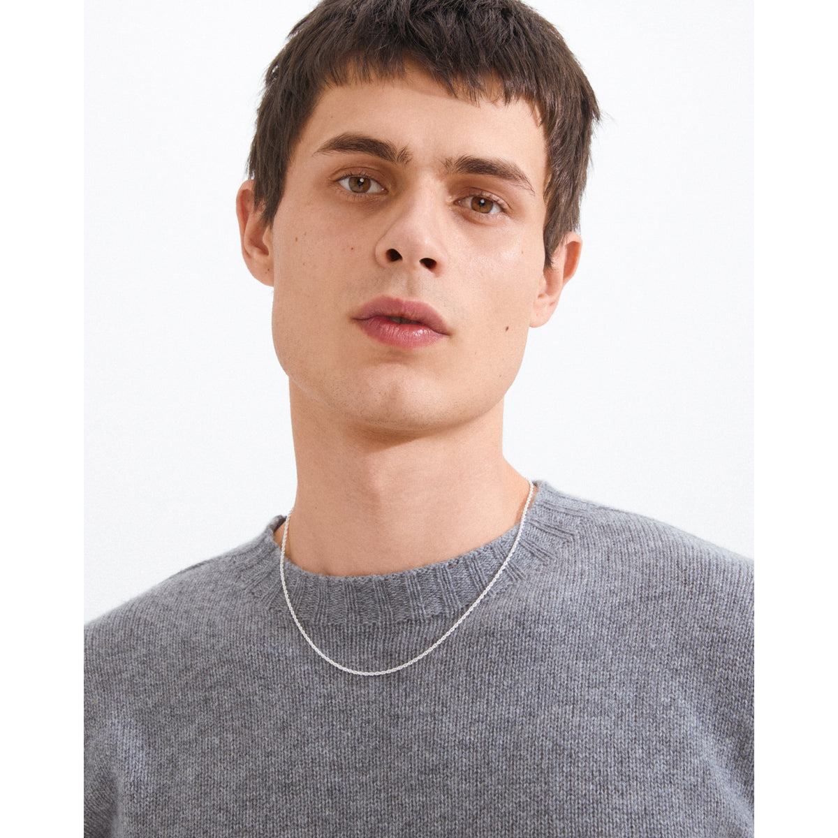 PAM robe chain necklace silver-plated