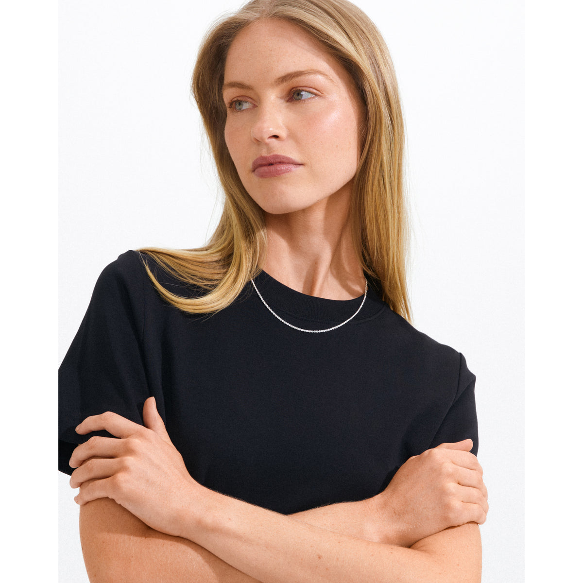PAM robe chain necklace silver-plated