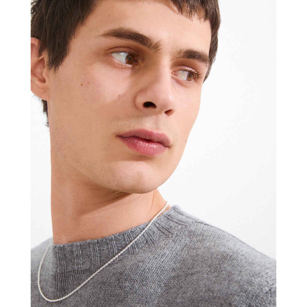 PAM robe chain necklace silver-plated