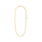 JOANNA recycled flat snake chain necklace gold-plated