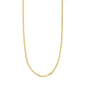 JOANNA recycled flat snake chain necklace gold-plated
