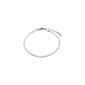 JOANNA flat snake chain bracelet, silver-plated with a stylish Pilgrim tag and extension chain, showcasing a classic design perfect for everyday wear.