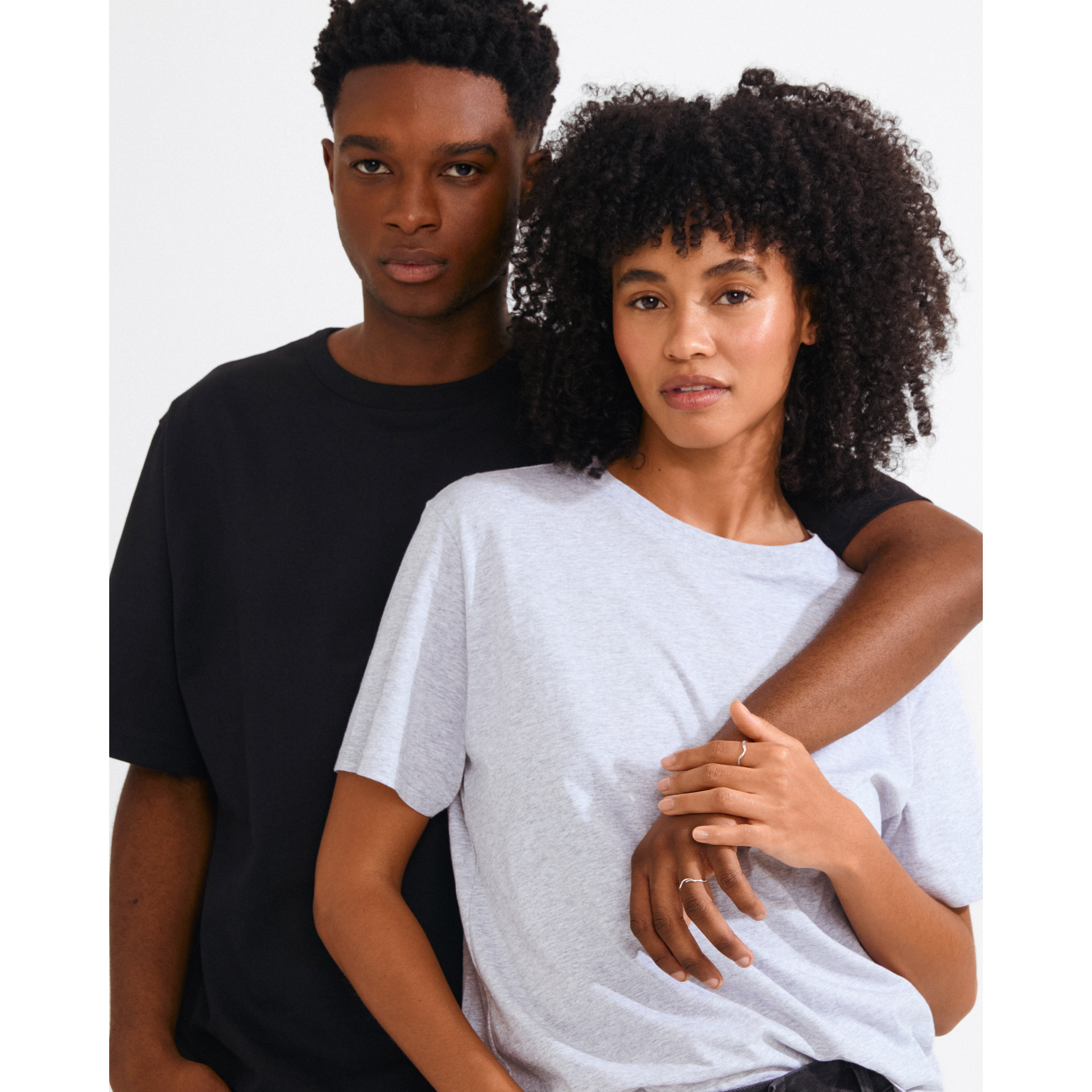 LULU organisk stack ring sølvbelagt