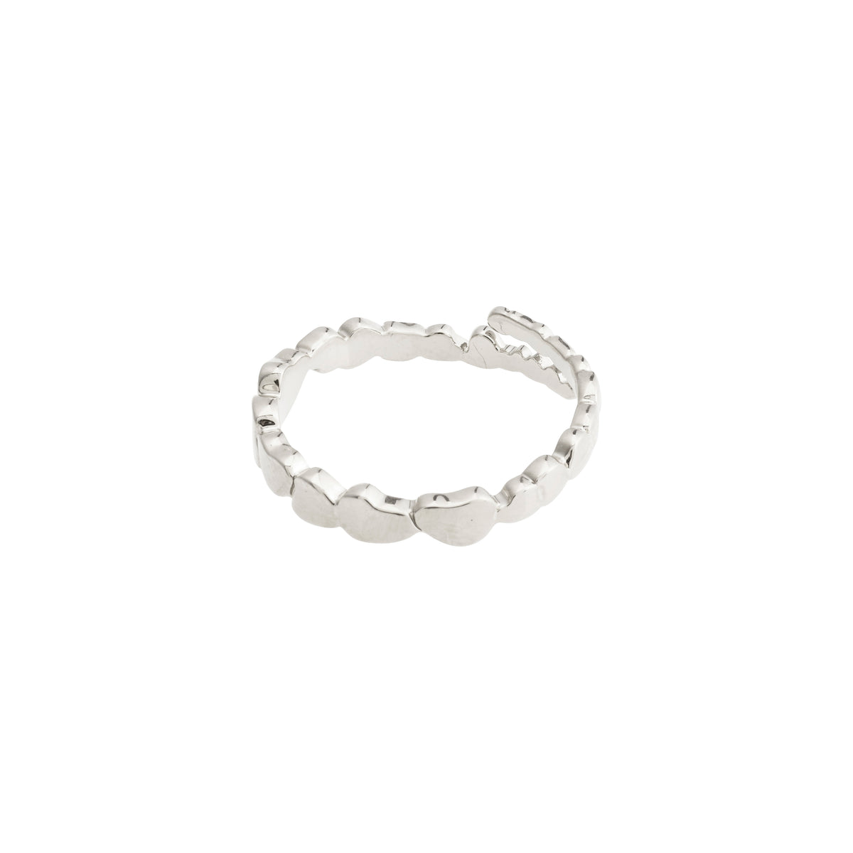 LULU stack ring sølvbelagt