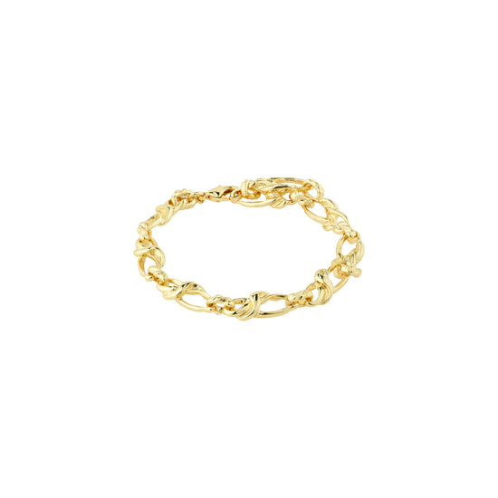 RANI återvunnet armband guldpläterat