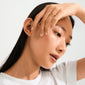 LULU wavy stack ring gold-plated, featuring an elegant, organic design, perfect for a stylish statement or trendy stacked look, crafted sustainably from recycled materials.