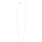 Silver-plated NANCY Venezia necklace, 50 cm, classic design. Perfect for layering or adding a pendant. Crafted from 99% recycled materials for sustainable style.