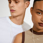 Models wear NANCY necklace 50 cm silver-plated, showcasing delicate layered chains, highlighting Pilgrim's blend of timeless design and trendy style.