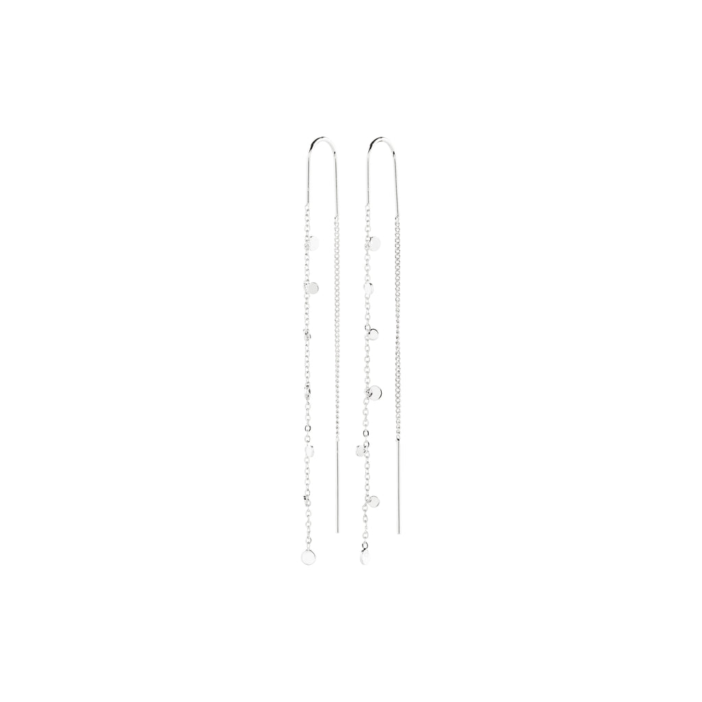 BAYLEN chain earrings silver-plated