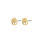 IBEN tree-of-life earrings, gold-plated, featuring an intricate Tree of Life design, embody nature and elegance. Made from 88% recycled material.