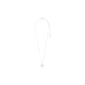 IBEN tree-of-life necklace, silver-plated, with a round pendant featuring the Tree of Life and sparkling Preciosa crystals, on a 40 cm chain with 9 cm extension.