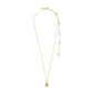 CARLA recycled pendant necklace gold-plated