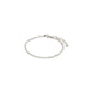 SOPHIA bracelet silver-plated features a curb chain with a heart charm, ideal for stacking. A stylish, recycled piece from Pilgrim's collection.