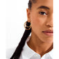 JORUN hoop earrings gold-plated