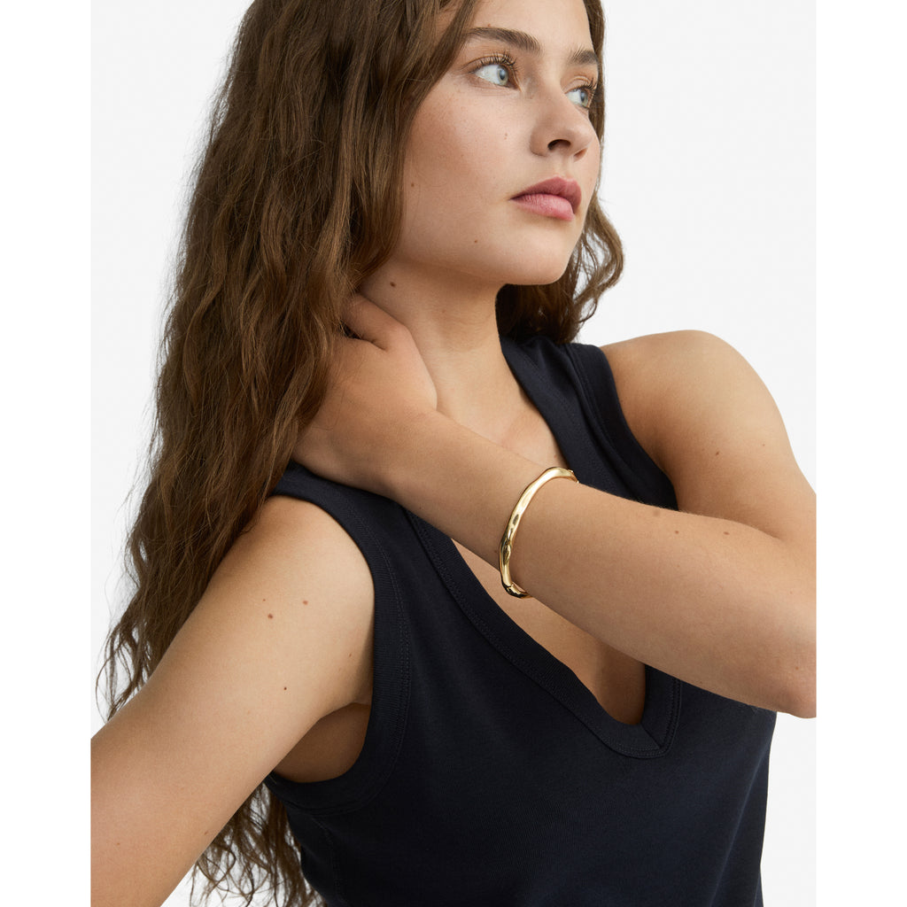 HARRISON bangle gold-plated