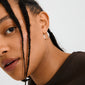 HARRISON hoops, silver-plated, feature wavy, stylish Scandinavian design. Made from 99% recycled materials, these Pilgrim earrings offer a unique, eco-friendly touch for everyday wear.