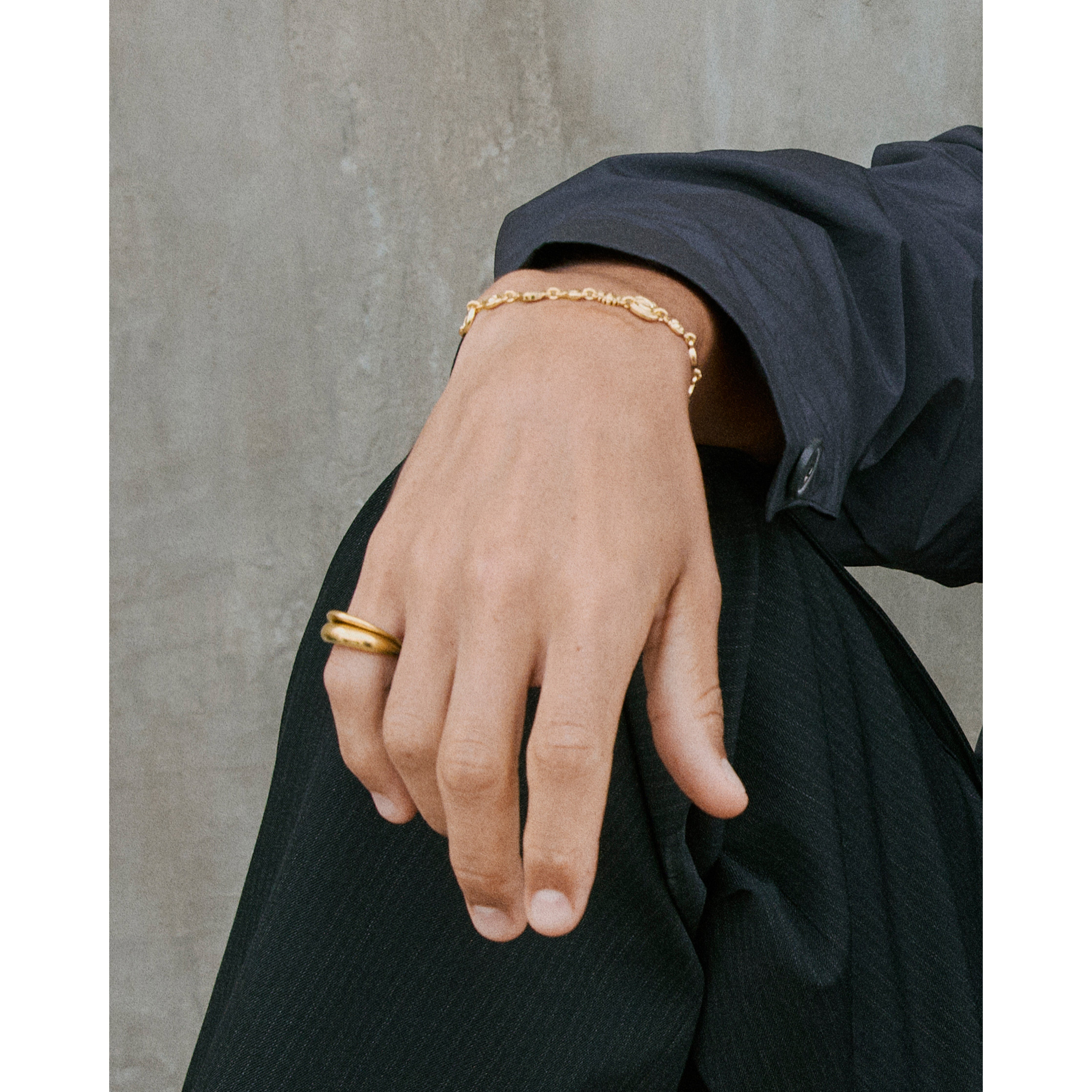 KAISYN Ring, 2-in-1 Set, vergoldet