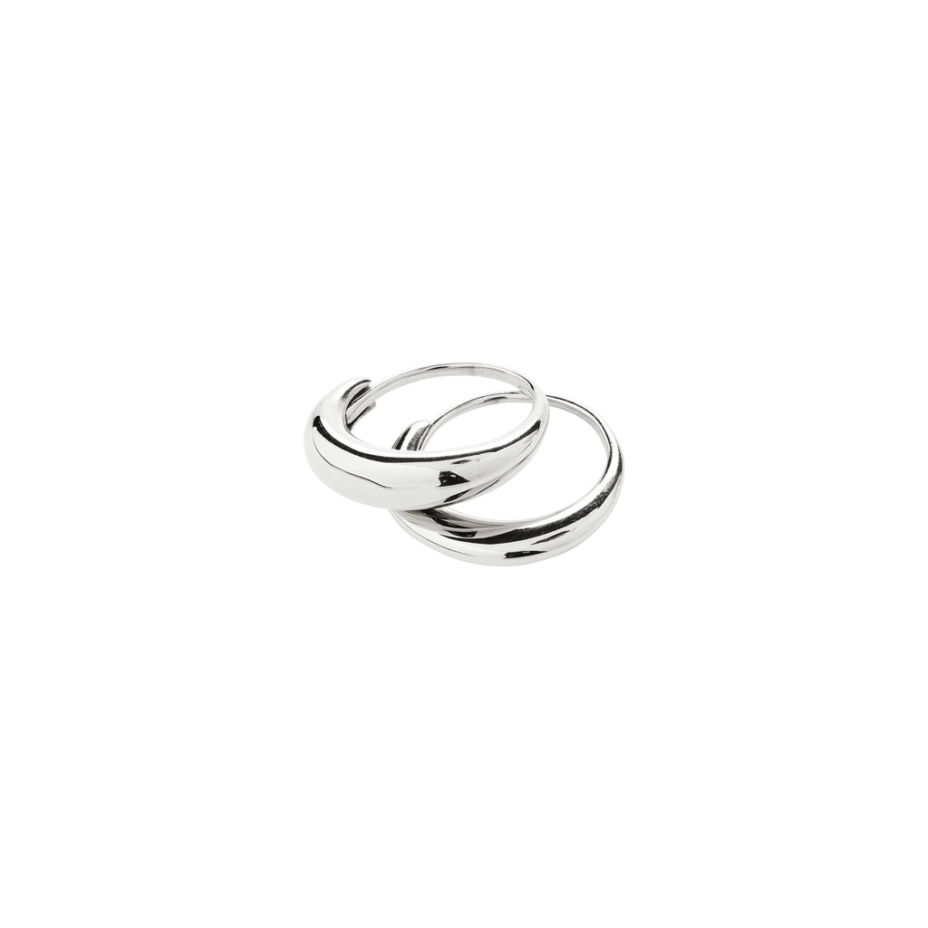 KAISYN Ring, 2-in-1 Set, versilbert