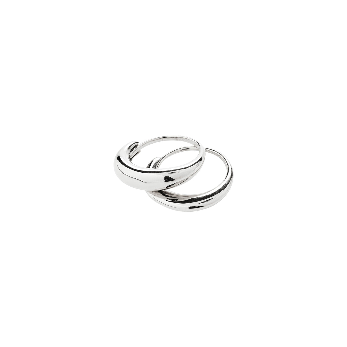 KAISYN Ring, 2-in-1 Set, versilbert