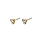 CAILY crystal earrings gold-plated
