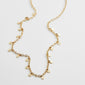 PANNA recycled coin necklace gold-plated