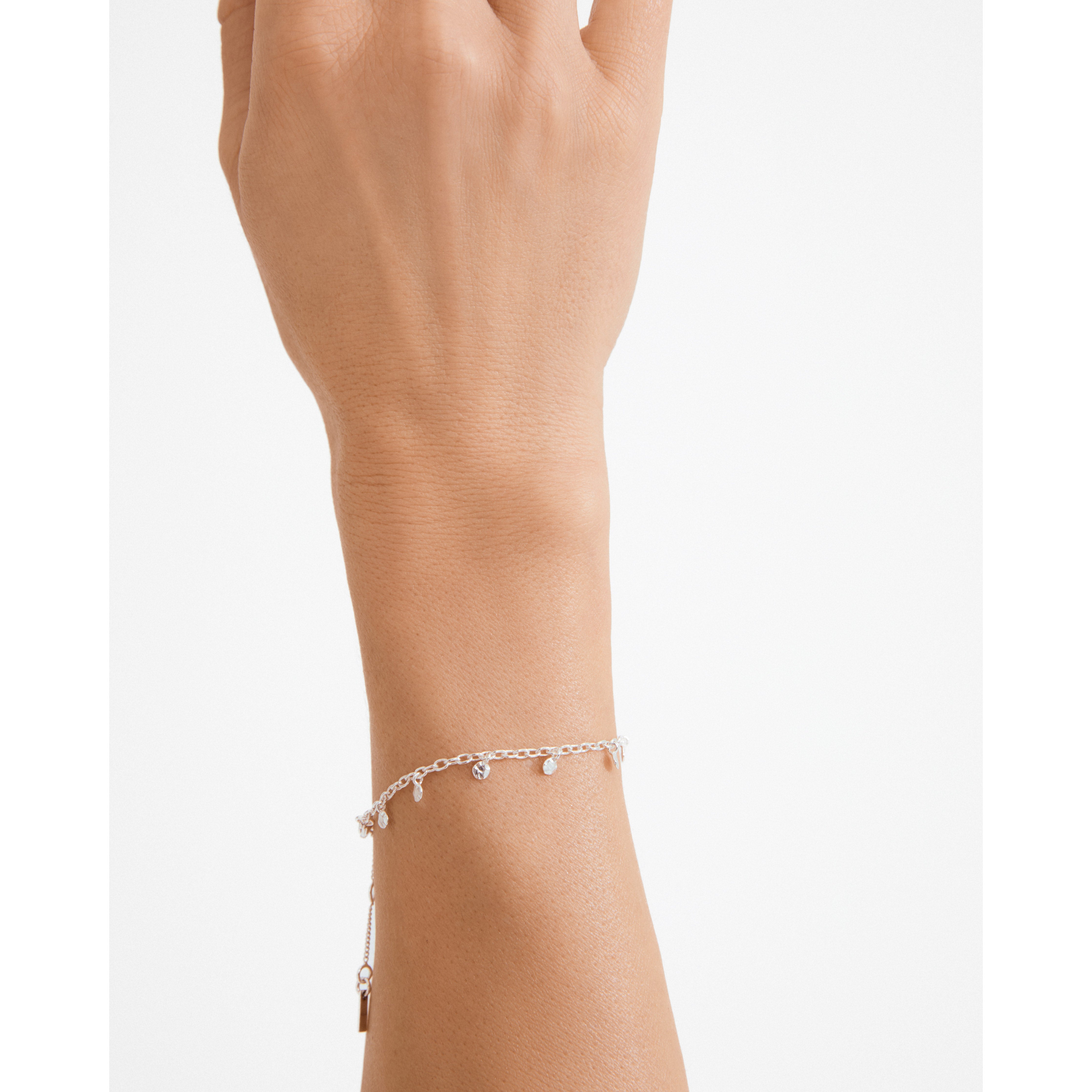 PANNA coin armbånd sølvbelagt