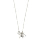 MORGAN necklace w/charms silver-plated
