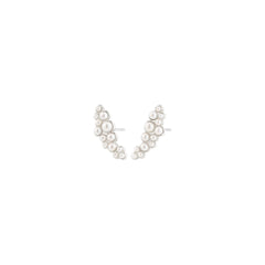 JOVA pearl earrings silver-plated