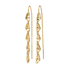 ELIYAH chain earrings gold-plated