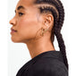 EDDY hoops gold-plated