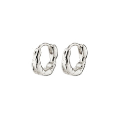 EDDY huggiehoops organisk form silverplät mini