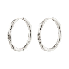 EDDY hoops silverpläterade