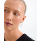 EDDY hoops silver-plated