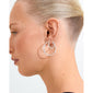 EDDY hoops silver-plated