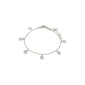 CHAYENNE recycled crystal bracelet silver-plated