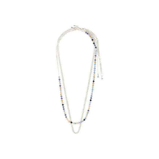 REIGN necklaces, 2-in-1 set, silver-plated