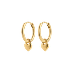 ALAIA earrings gold-plated