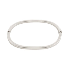 ALAIA bangle silver-plated